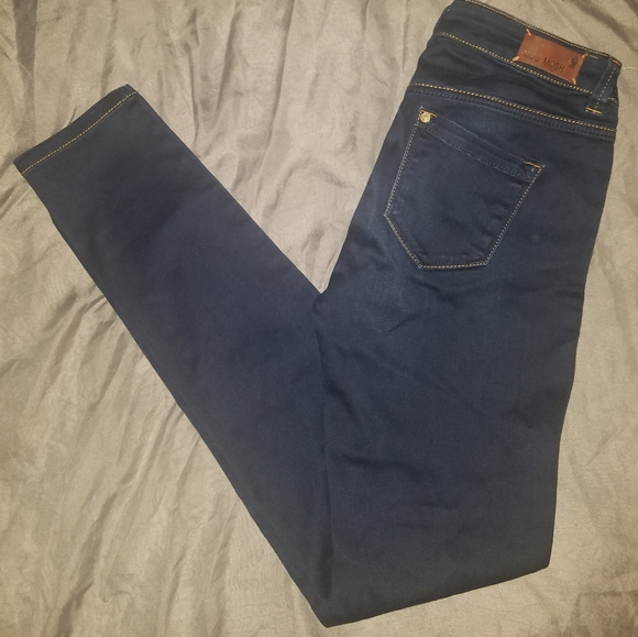 Mos Mosh 'Berlin Zip Blue' Skinny Jeans - Picture 6 of 7